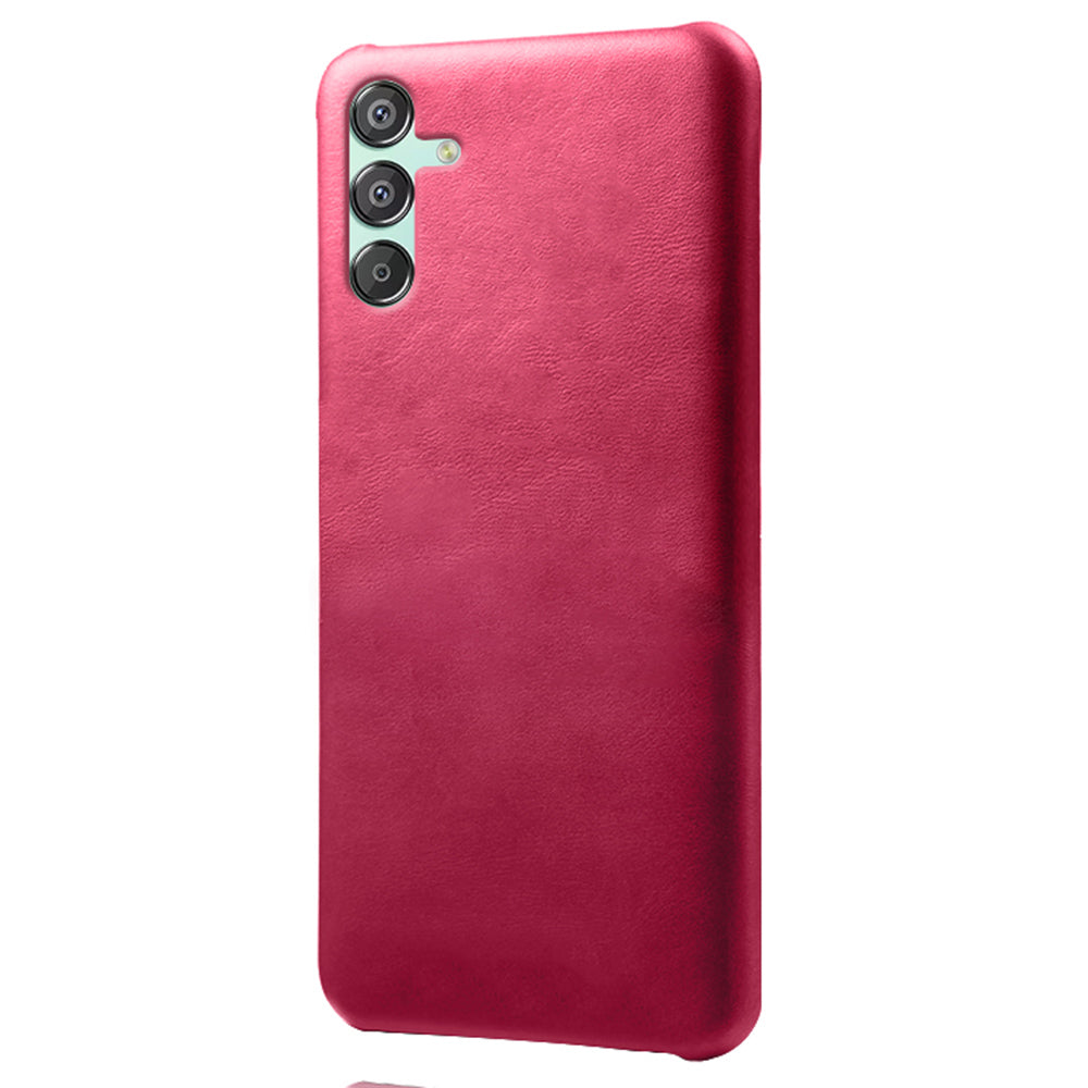For Samsung Galaxy F15 5G / M15 5G Cell Phone Cases Leather Coated PC Calf Texture Cover For Samsung Galaxy F15 5G / M15 5G Cell Phone Cases Leather Coated PC Calf Texture Cover